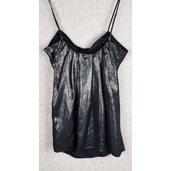 Laundry by Design Top Womens Large Black Metallic Cami Tank NWT Party Wear - Picture 6 of 16